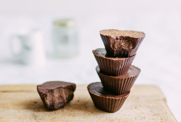 Choco-Coconut Protein Mousse Cups