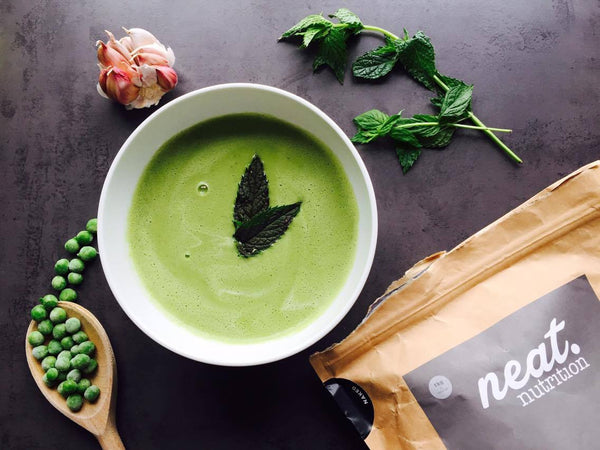 Protein Pea and Mint Soup