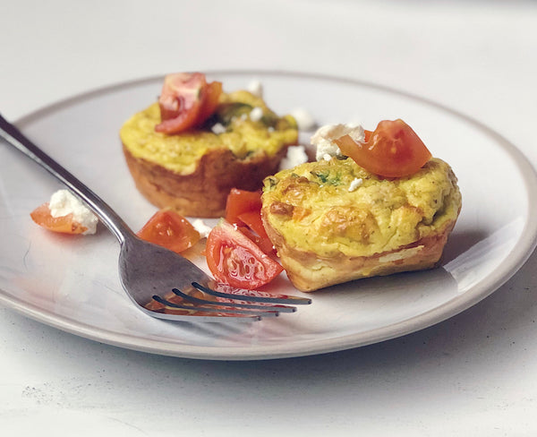Veggie and Feta Egg Muffins