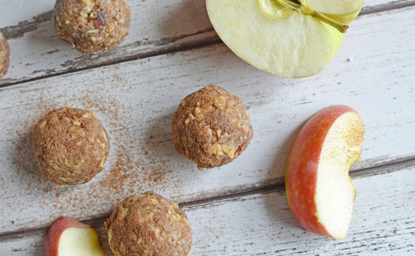 Apple Pie Protein Bites (Vegan)