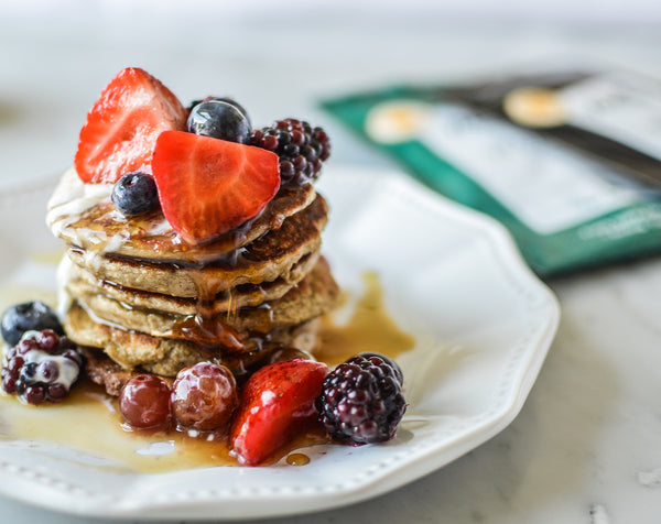 Easy Breezy Protein Pancakes