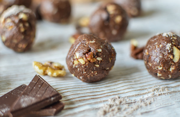 Dark Chocolate and Sea Salt Protein Balls