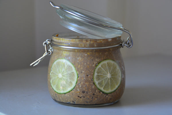 Chocolate and Lime Overnight Oats