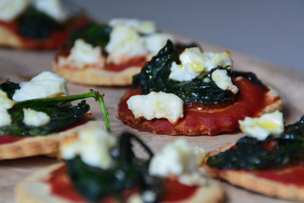 Mini Protein Pizzas