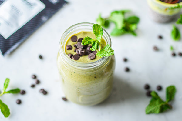 Chocolate Mint Smoothie (Vegan)