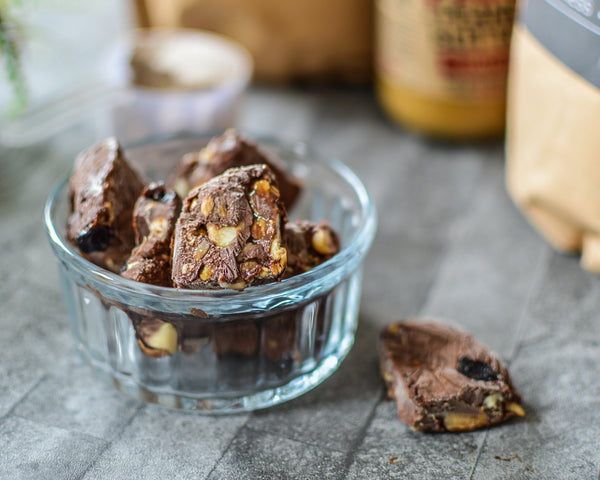 Fruit and Nut Protein Fudge