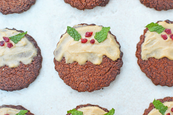 Gingerbread Protein Christmas Puddings