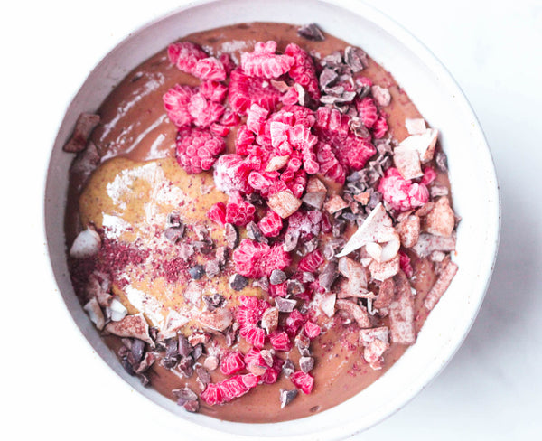 Chestnut and Chocolate Smoothie Bowl