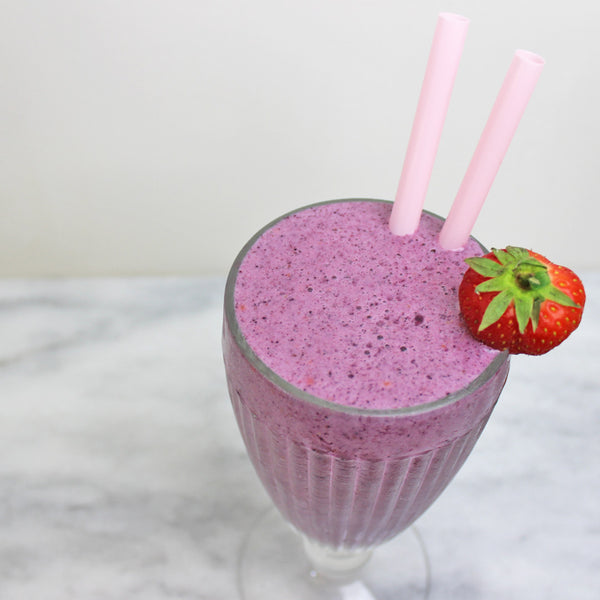 Pretty in Pink Berry Shake