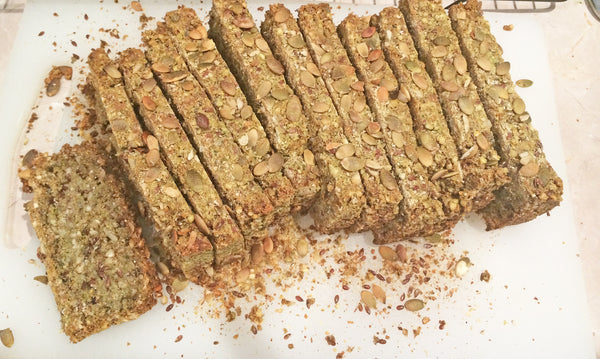 Seedy Flax Vegan Protein Bread