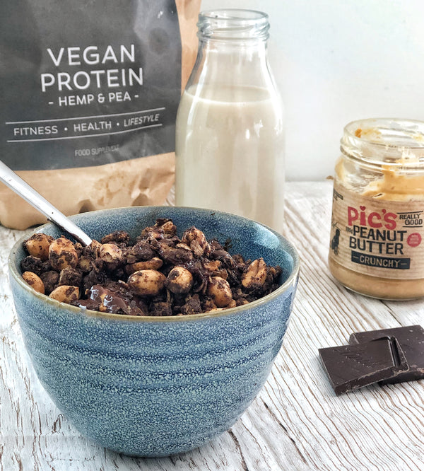 Chocolate Peanut Granola