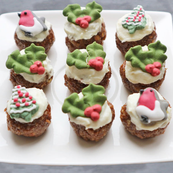 Bitesize Christmas Protein Puddings