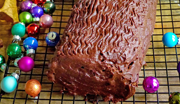 Vegan Chocolate Protein Log