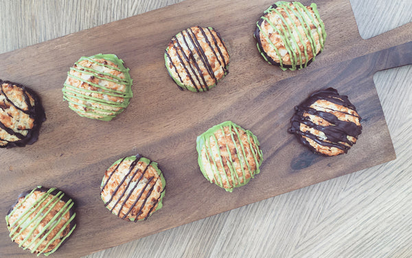 Coconut Protein Macaroons