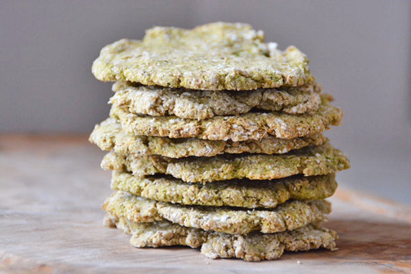 Courgette & Flaxseed Oatcakes