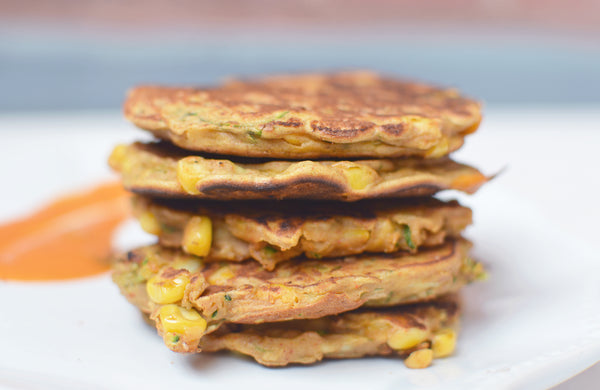 Sweetcorn and Courgette Fritters